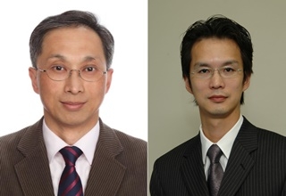 좌로부터 윤정호 교수, Takanori Iwata 교수