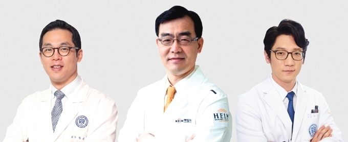 왼쪽부터 황인규 원장, 박현식 원장, 정재욱 원장
