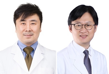 정찬권 원장(좌), 노관태 교수