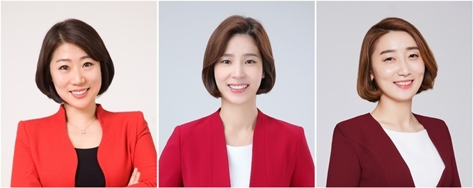 좌로부터 서영림 총괄실장, 이혜경 총괄실장, 윤소리 실장