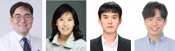 좌로부터 최성환 교수, 안효원 교수, 홍진기 교수, 최우진 연구원