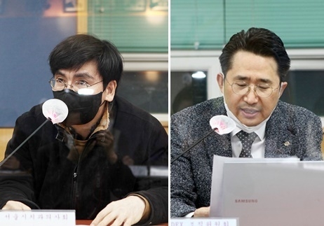 서울지부 서두교 치무이사(좌)와 이상구 SIDEX 홍보본부장(우)