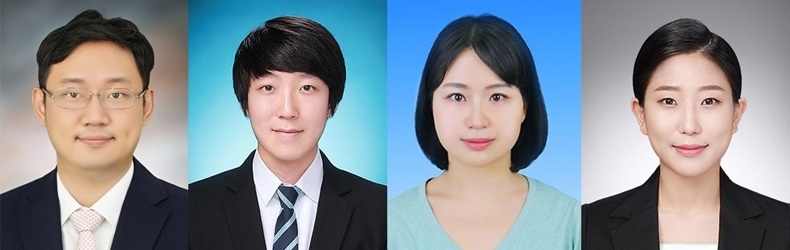 왼쪽부터 김상엽, 이광석, 이지영, 심정은 전공의