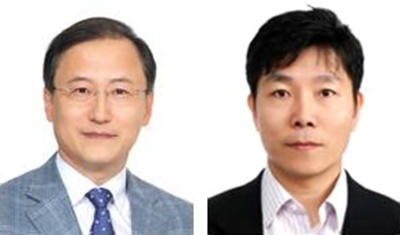노인기 박사(좌), 박용덕 교수