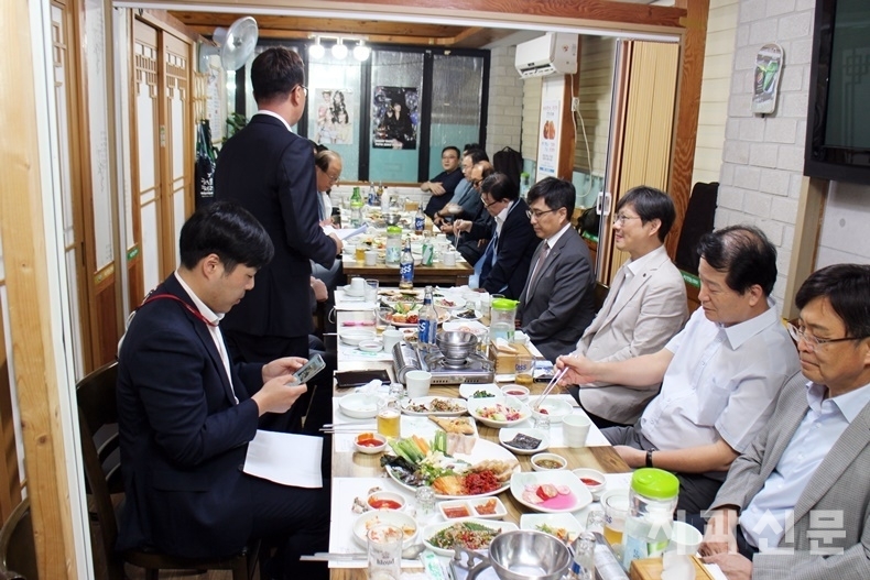 강북구회 확대이사회는 3년 만에 대면 방식으로 개최돼 의미를 더했다.