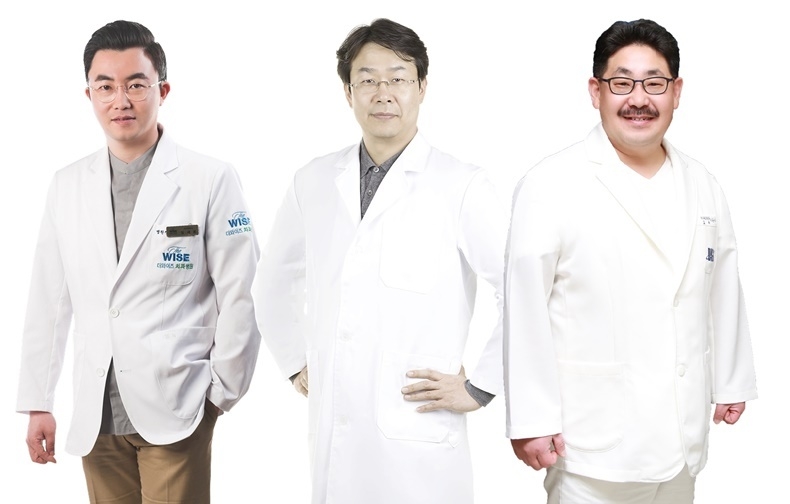 왼쪽부터 임세웅 원장, 양승민 교수, 이준석 교수