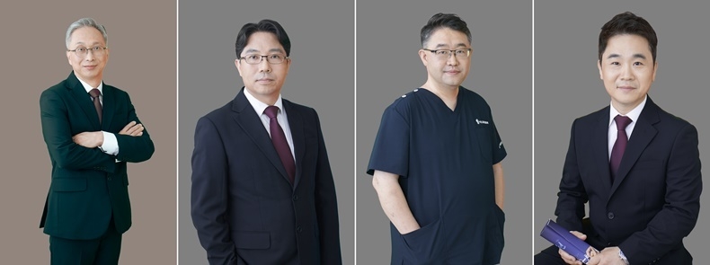 ORDA 그룹 왼쪽부터 윤정호 교수, 창동욱 원장, 민경만 원장, 이동운 교수