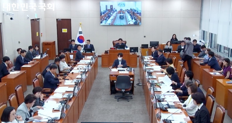 국회 인터넷 의사중계 캡처