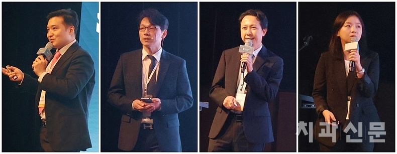 좌측부터 김희철 원장, 박시찬 원장, 서상진 원장, 이윤정 원장