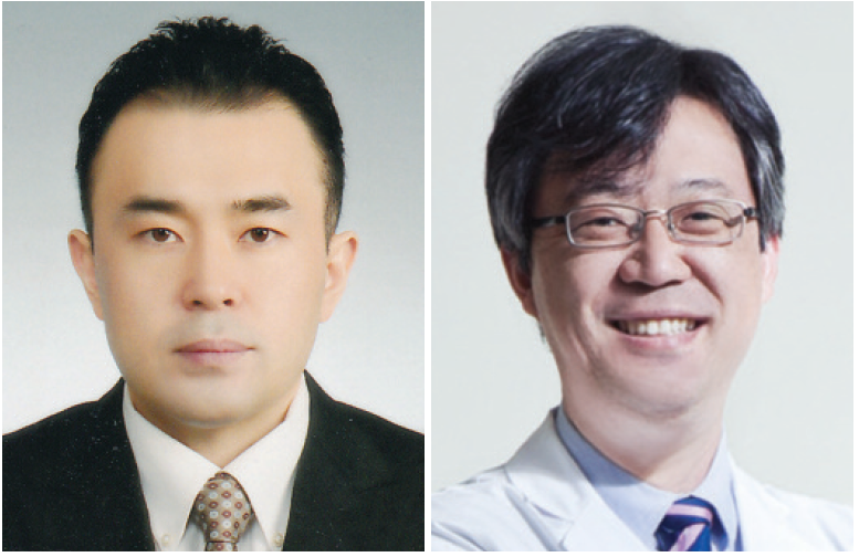 김덕수 교수(좌), 박정길 교수(우)