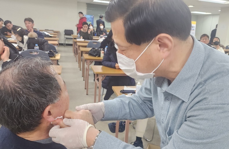 지난달 27일 서울역 부근 세미나실에서 열린 ‘2024년 제1차 패컬티 세미나’ 모습(사진제공_턱관절장애교육연구회).