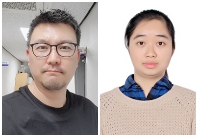 류제황 교수(좌), Tran Thanh-Tam 박사(우)