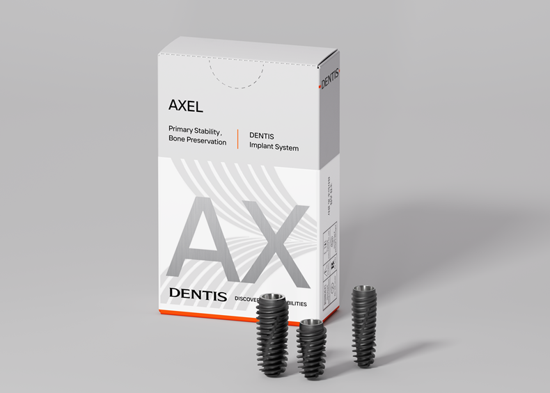 덴티스의 프리미엄 임플란트 'AXEL'