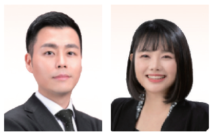 홍진민 대표(좌), 김수연 치과위생사(우)