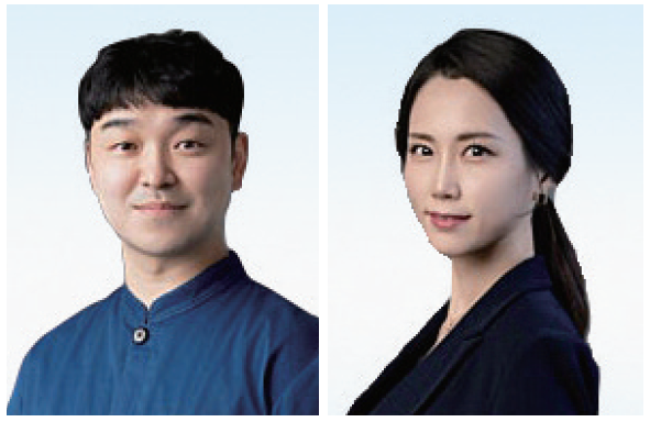 문홍열 원장(좌), 황경미 이사(우)
