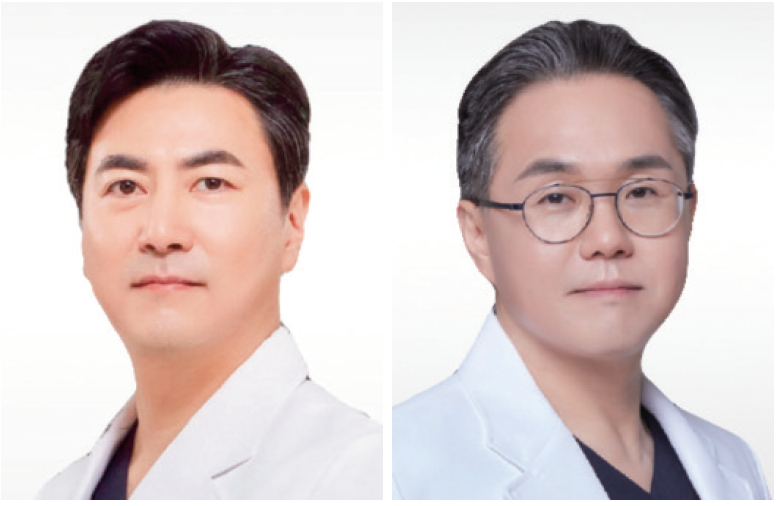 나기원 원장(좌), 김용진 원장(우)