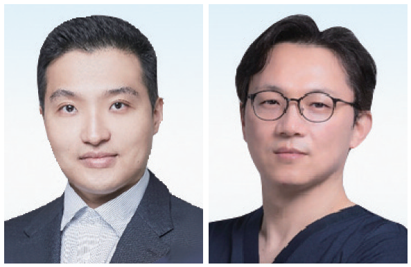 김희철 원장(좌), 박시찬 원장(우)