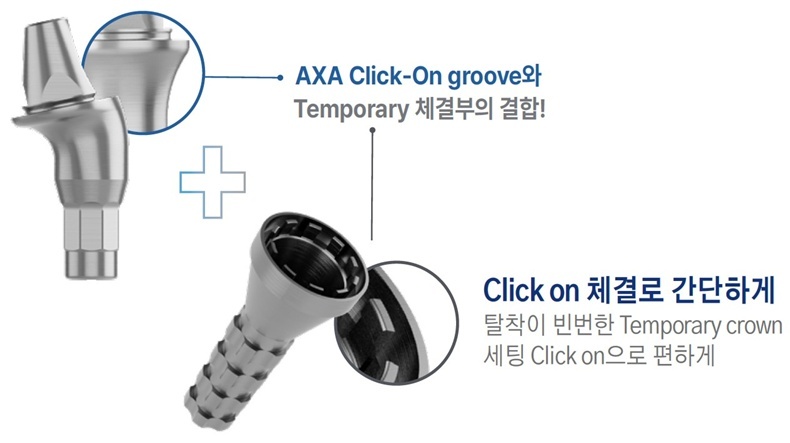 Click-on type